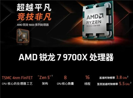 6000预算组装一台游戏电脑应该怎么配置？9700X+9060XT16G游戏神机！配图